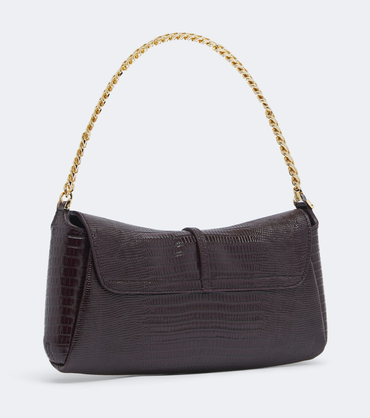 Balmain Metropolis croc-effect leather shoulder bag