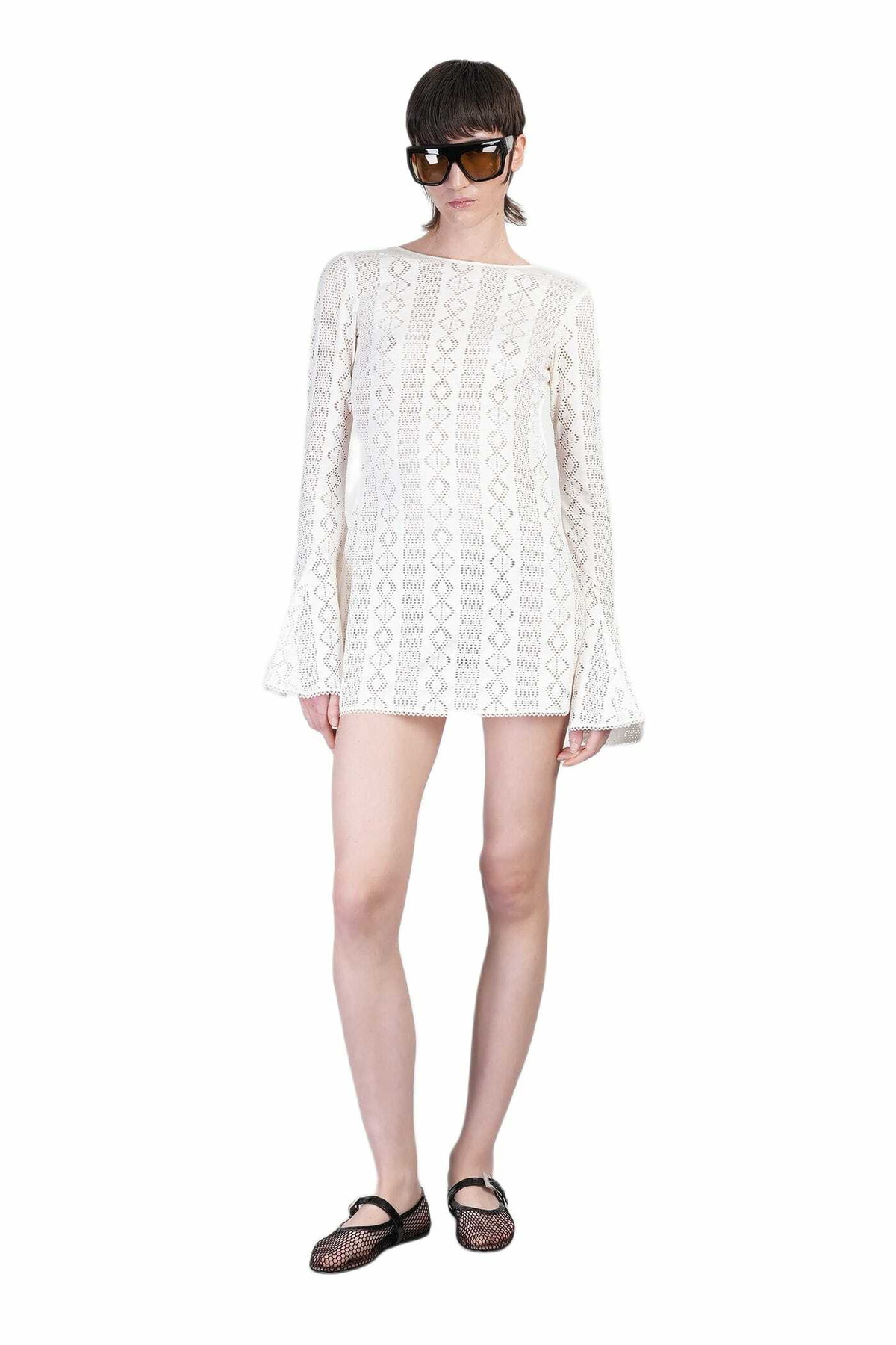 The Andamane Wanda Mini In White Cotton