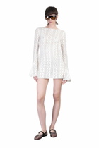 The Andamane Wanda Mini In White Cotton