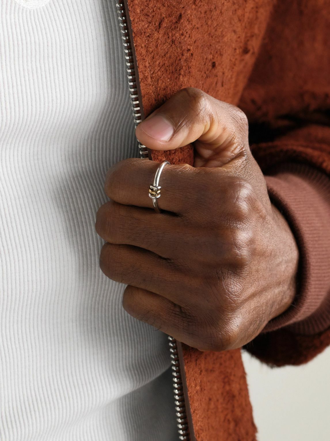 Spinelli Kilcollin - Virgo Silver and Gold Ring - Silver
