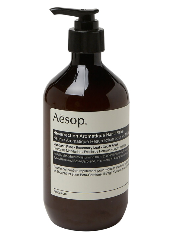 Photo: Aesop Resurrection Aromatique Hand Balm