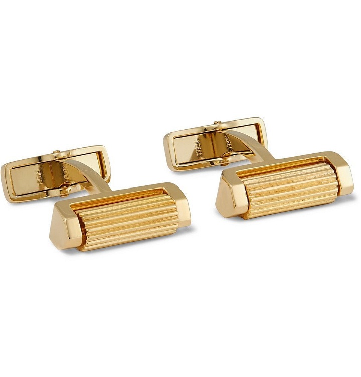 Photo: Dunhill - Gold-Plated Cufflinks - Gold
