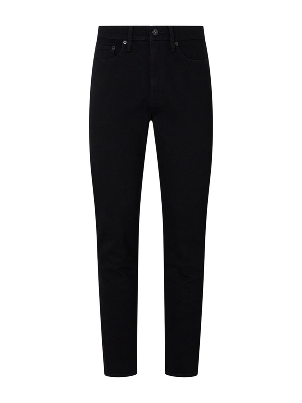 Photo: Rag & Bone - Fit 2 Authentic Stretch Straight-Leg Jeans - Black