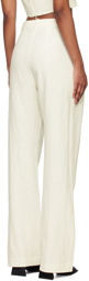 BEC + BRIDGE Off-White Harriet Trousers