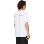 Valentino White Undercover Edition V Face UFO Print T-Shirt