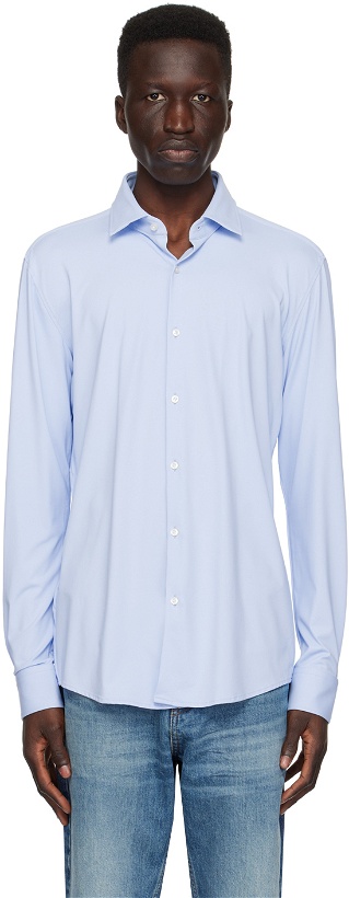Photo: Hugo Blue Button Shirt