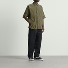 Neighborhood Men's Dolman Logo Short Sleeve Shirt in Olive Drab