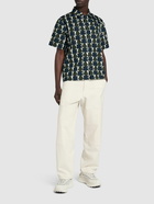 MONCLER Printed Cotton Poplin Shirt