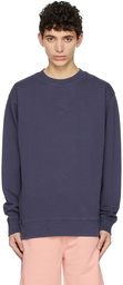 Boss Navy Cotton Sweatshirt