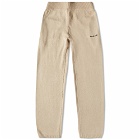 MKI Men's Mohair Blend Knit Sweat Pant in Sand
