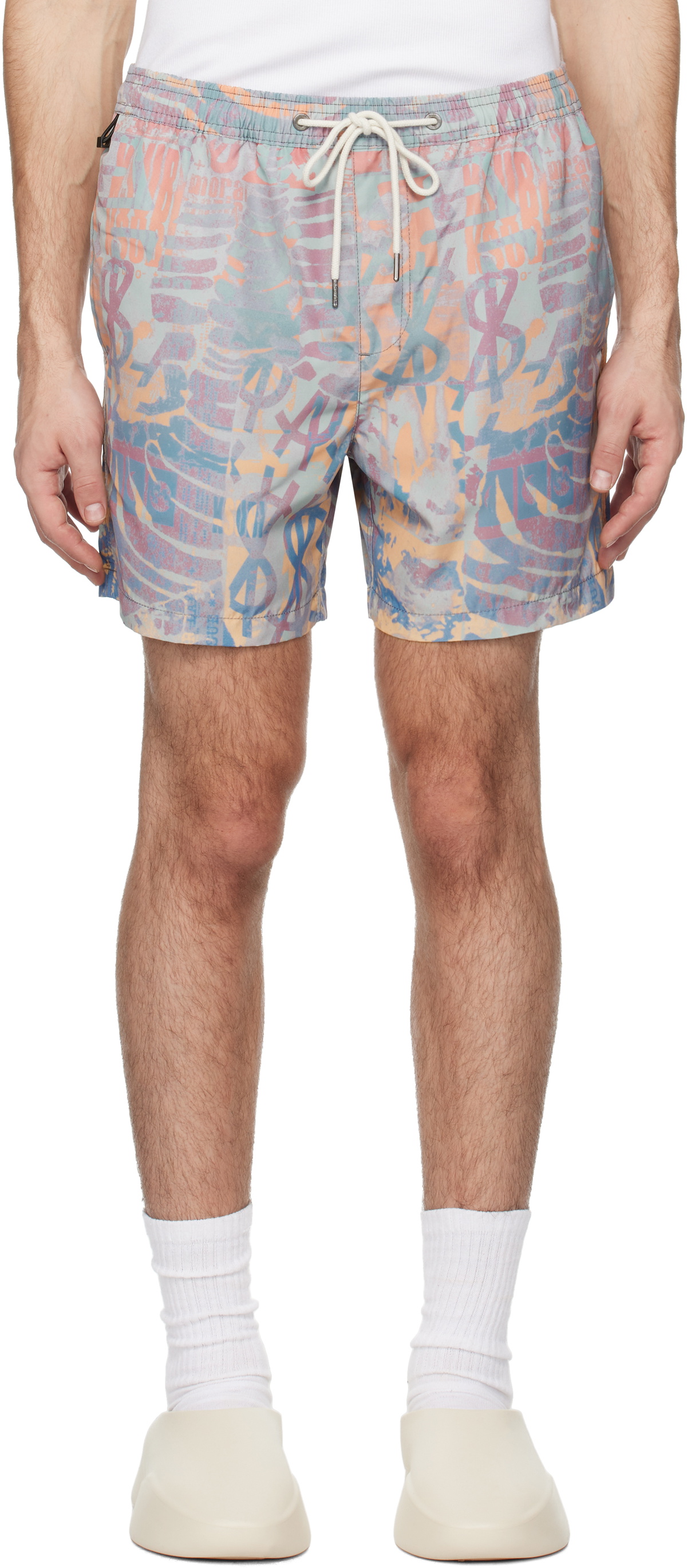 Ksubi Multicolor Ikon Mania Swim Shorts