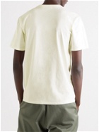 Maison Kitsuné - Printed Cotton-Jersey T-Shirt - Neutrals