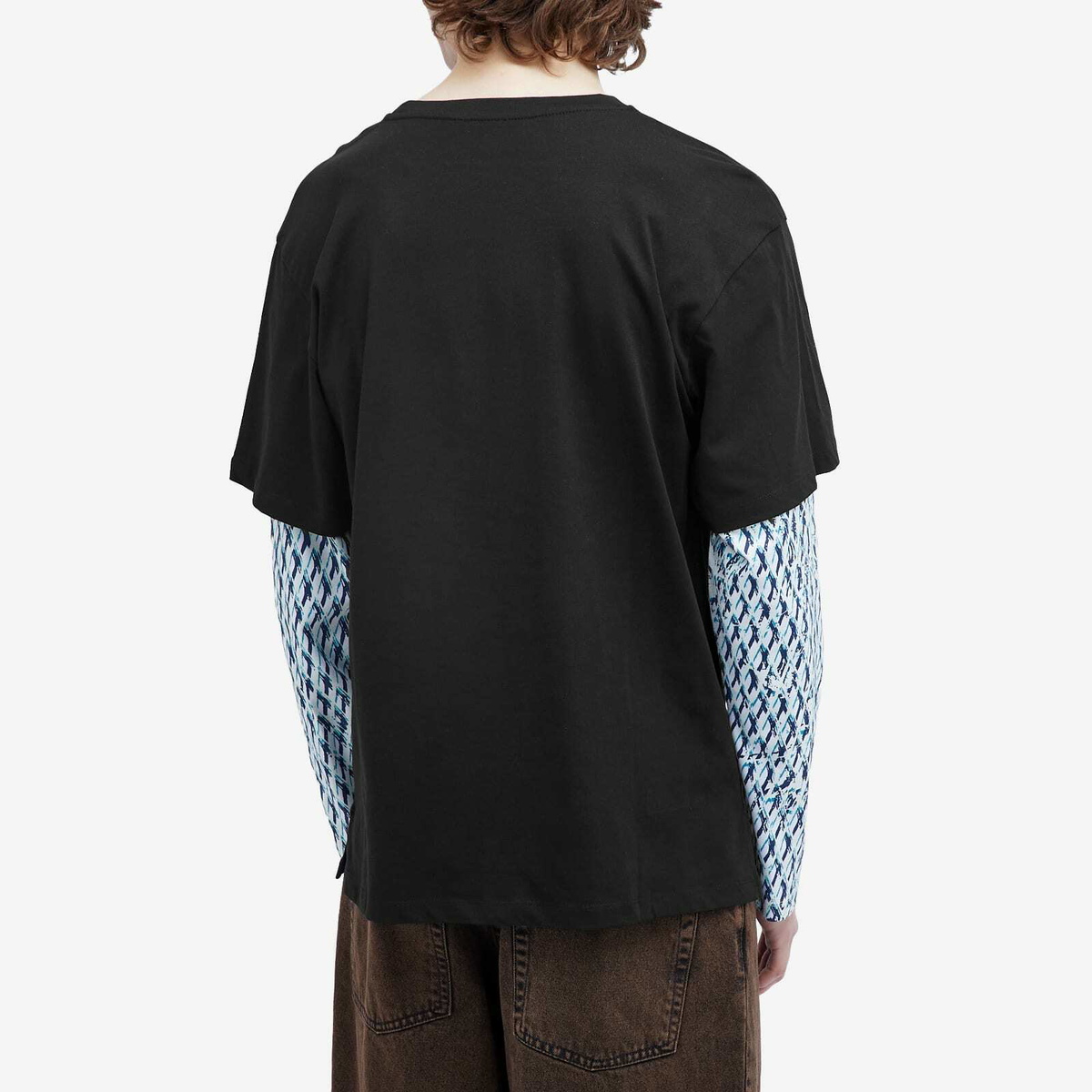 PACCBET Men's Mesh Camo Long Sleeve T-Shirt in Print