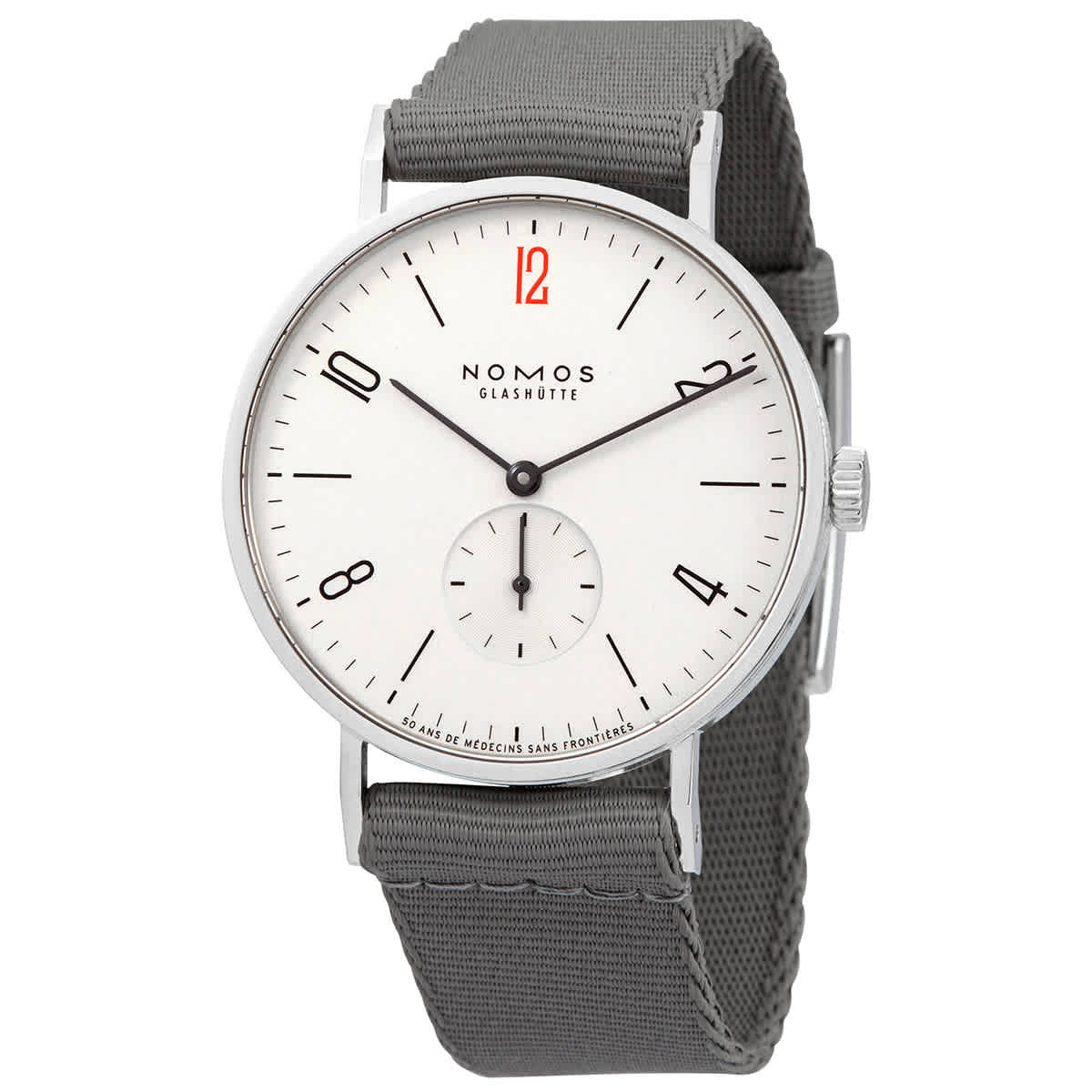 Nomos Tangente Hand Wind White Dial Mens Watch 165.S50
