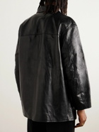 Wacko Maria - Full-Grain Leather Jacket - Black