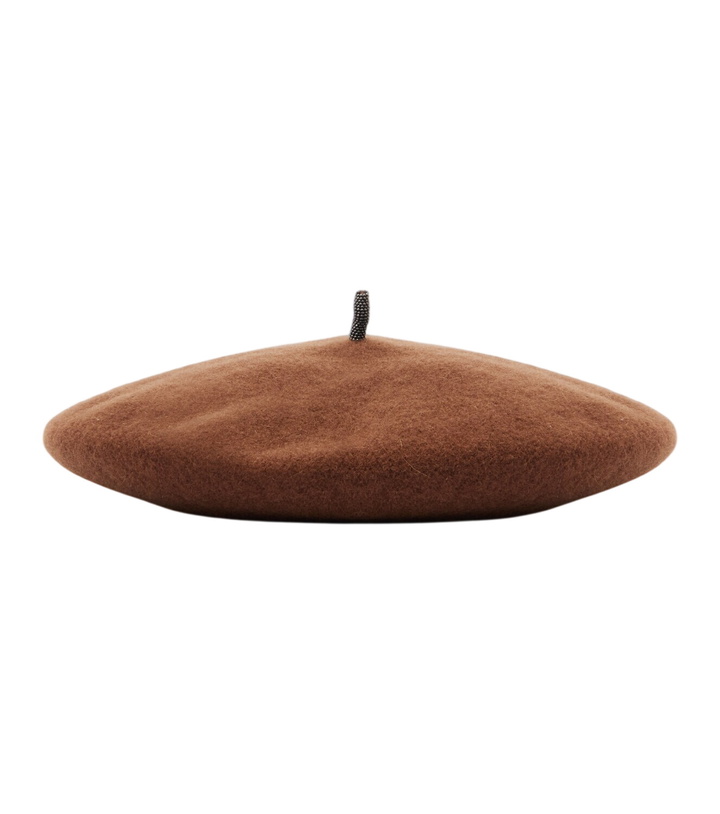 Photo: Brunello Cucinelli Monili wool beret