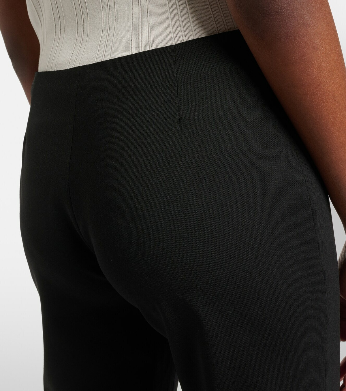 The Row Flamenca wool straight pants