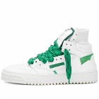 Off-White Women's 3.0 Off Court Calf Leather Sneakers in White