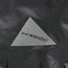 And Wander Men's Sil Sacoche in Charcoal