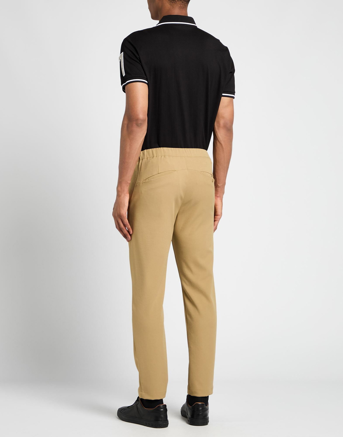 Ea7 Mens Polo shirt in Black