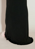 Balenciaga Lingerie Maxi Rib Dress