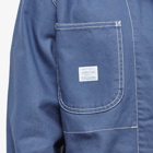 Garbstore Men's Paperclip Apron Jacket in Blue