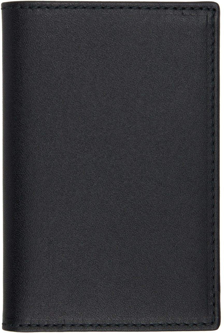 COMME des GARÇONS WALLETS Black Classic Bifold Card Holder