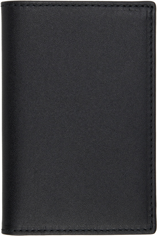 Photo: COMME des GARÇONS WALLETS Black Classic Bifold Card Holder