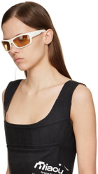 Lexxola White Neo Sunglasses