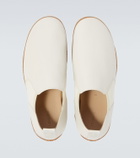 Lemaire Vibram Glove leather slip-on shoes