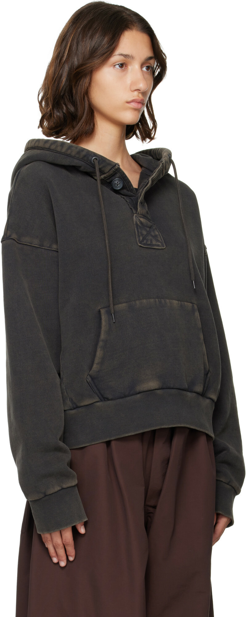 Entire Studios Black Surge Hoodie
