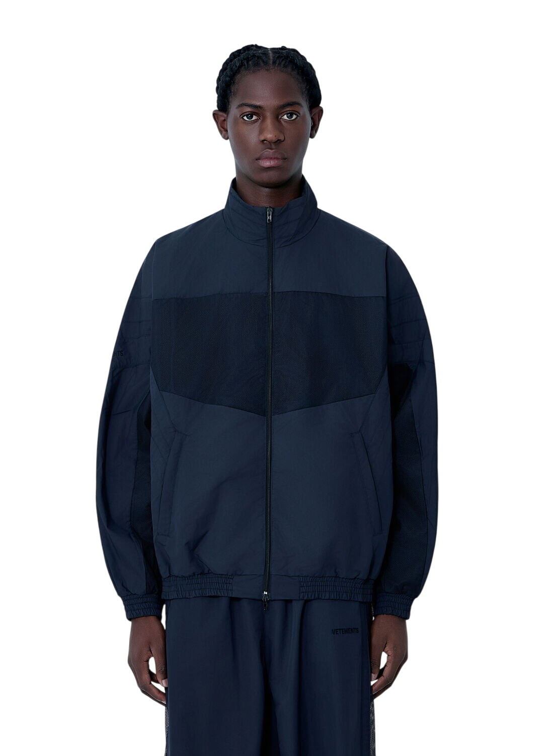 VETEMENTS Gray Tracksuit Jacket Vetements