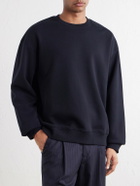 NN07 - David 3014 Organic Cotton-Jersey Sweatshirt - Blue