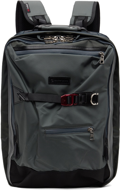 Photo: master-piece Gray & Navy Potential 2Way Backpack
