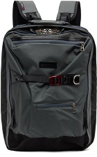 master-piece Gray & Navy Potential 2Way Backpack