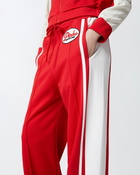 Pinko Pinko Garage Sports Trousers With Side Band Detail Red/Butter