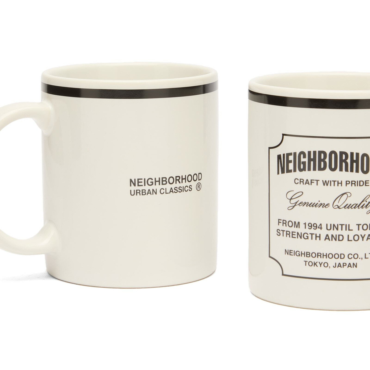 Neighborhood Men's Mug Cup Set in Black Neighborhood