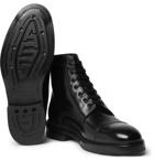 Paul Smith - Master Polished-Leather Boots - Men - Black