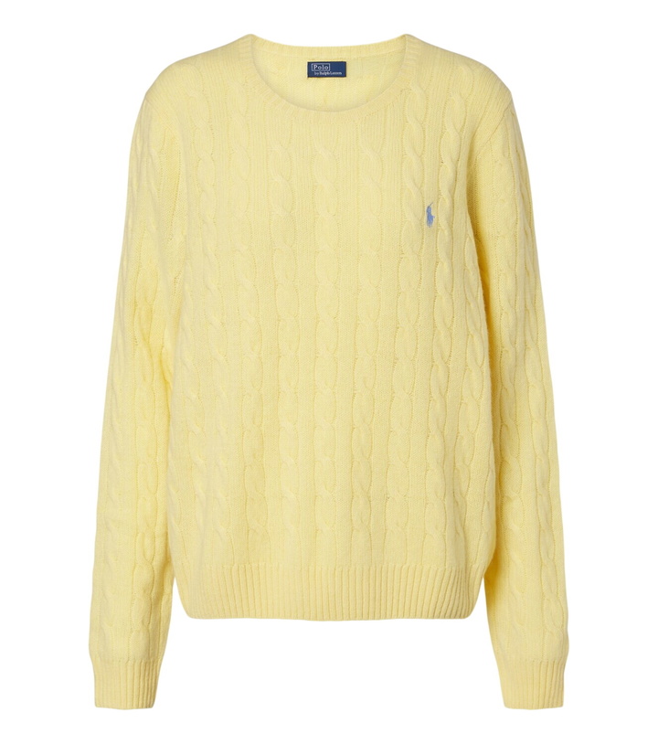 Photo: Polo Ralph Lauren Cable-knit wool and cashmere sweater