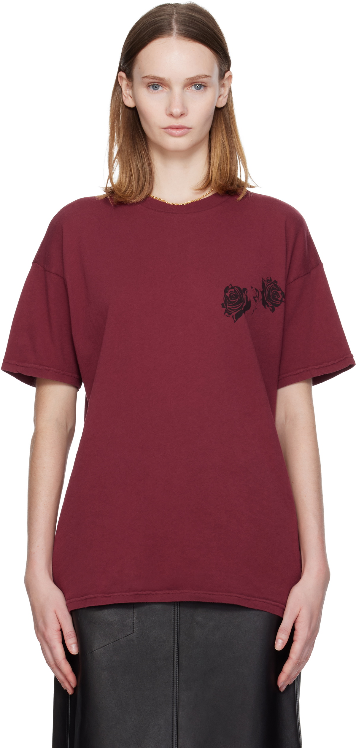 WILLY CHAVARRIA Red Proverb Easy T-shirt
