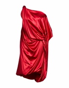 Dries Van Noten Womens Midi dress in Red