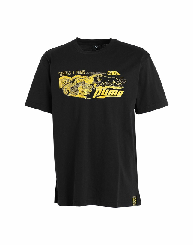 Photo: Puma Puma X Staple Graphic Tee Mens T-shirt in Black