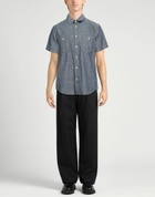 Filson Mens Denim shirt in Blue
