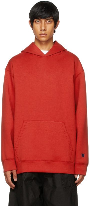 Photo: Needles Red Jersey Classic Hoodie