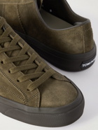 TOM FORD - Cambridge Suede Sneakers - Green