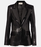 Elie Saab Sequined satin blazer