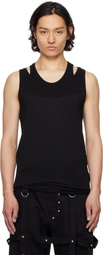 Julius Black Layered Tank Top