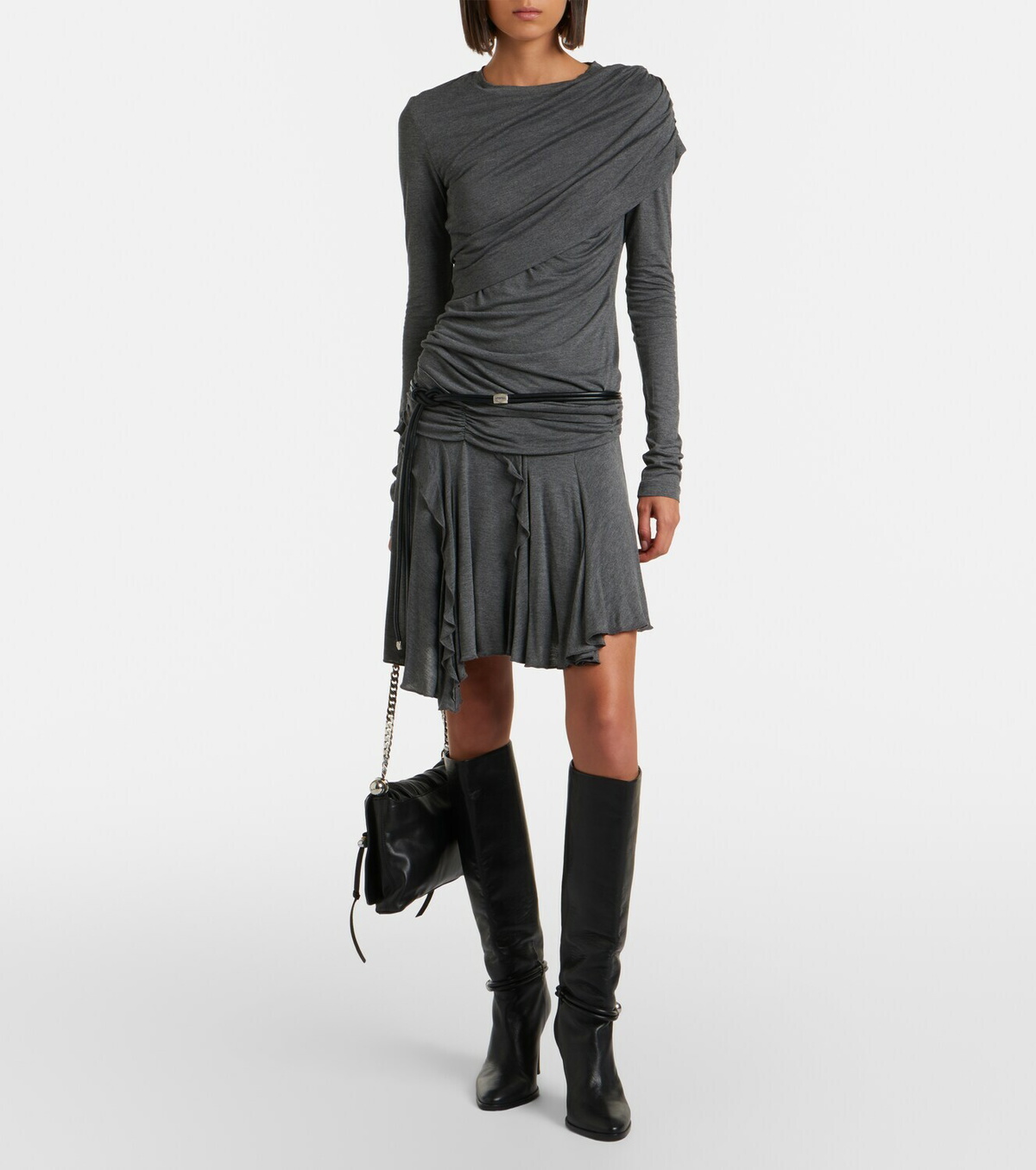 Marant Etoile Dressi draped jersey top