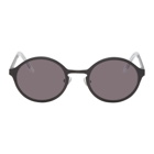 Han Kjobenhavn Black Titanium Binocular Sunglasses