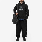 Engineered Garments Men's Raglan Woods Hoodie in Black